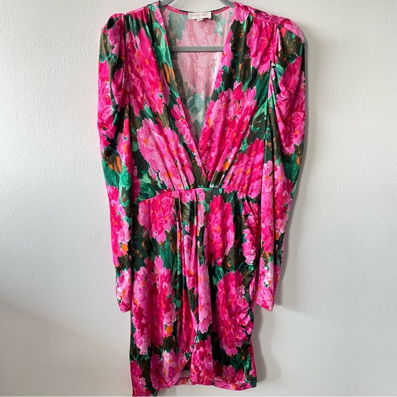 Ronny Kobo Talon Dress In Fuchsia - Picture 3 of 13